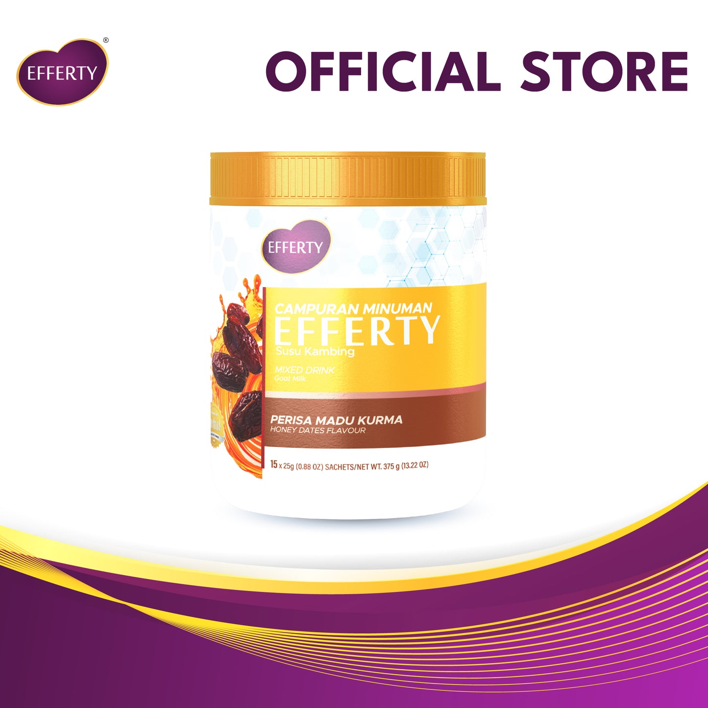 Susu Efferty Perisa Madu Kurma