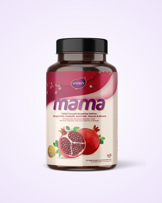 Efferty Mama - Pomegranate Chewable Tablet