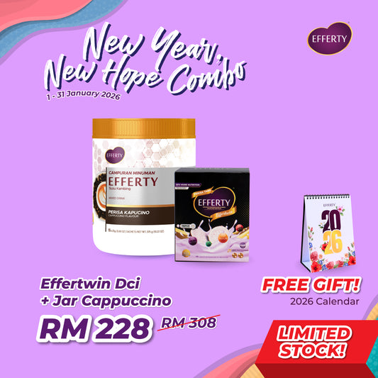 New Year, New Hope Combo Cappuccino & EvaQ10